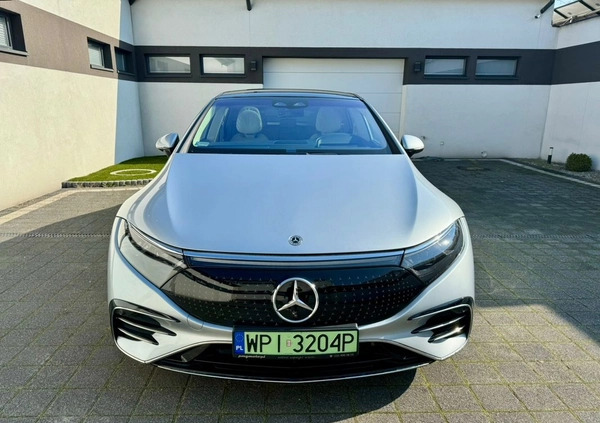 Mercedes-Benz EQS cena 385900 przebieg: 33000, rok produkcji 2021 z Łódź małe 781